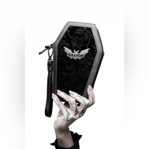 Killstar Black Coffin Clutch